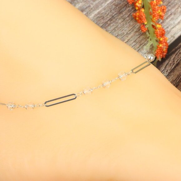 "Elegant Handmade Anklet – Delicate Jewelry for Women, MAR091400 - Picture 9 of 10